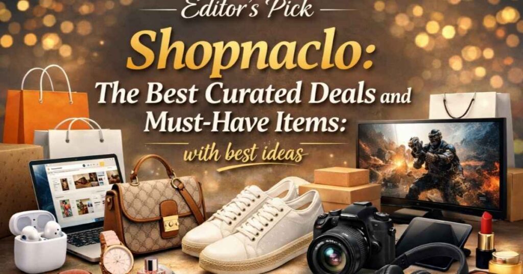 Editor's Pick Shopnaclo