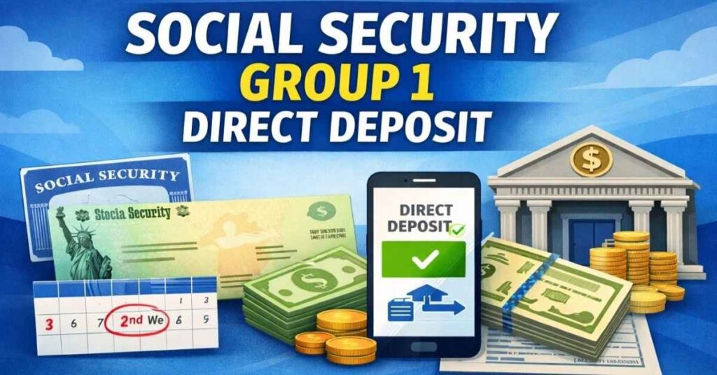 Social Security Group 1 Direct Deposit